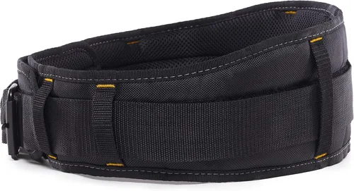 Vista 3 de ToughBuilt - Cinturón de trabajo acolchado - Resistente, de lujo, calidad prémium, duradero - Tamaño ajustable - (TB-43A)