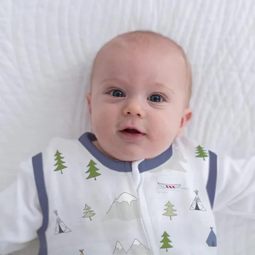 Vista 3 de Amazing Baby Saco de dormir de muselina