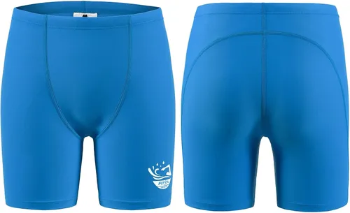 Vista 2 de FitsT4 - Traje de baño deportivo para niños y jóvenes, traje de baño competitivo de secado rápido, pantalones cortos de natación atléticos