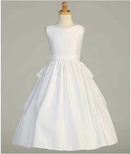 Vista 2 de Lito - Vestido de primera comunión, color blanco