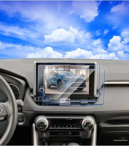 Vista 11 de Sequoia 2023 Protector de pantalla para Toyota RAV4 Sequoia Highlander Tundra 2023 Protector de pantalla táctil de 8 pulgadas, accesorios RAV4
