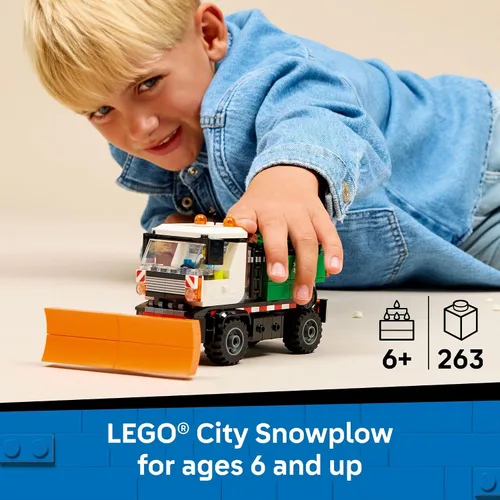 Vista 2 de LEGO City quitanieves 60490