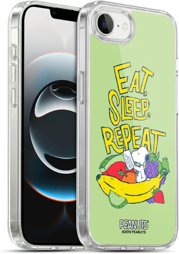 Vista 156 de Head Case Designs Funda de gel suave con licencia oficial de Peanuts Charlie y Snoopy Naturally Sweet compatible con Apple iPhone 7 Plus/iPhone 8