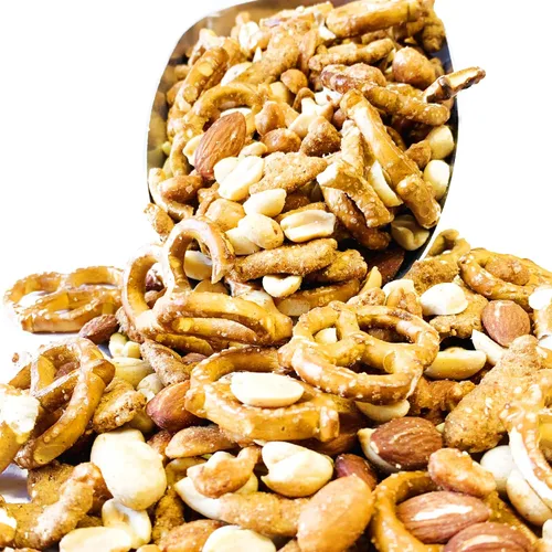 Vista 12 de NY SPICE SHOP Mezcla de frutos secos antioxidantes con frutos secos mixtos, bocadillos saludables para adultos y niños - Paquetes de bocadillos