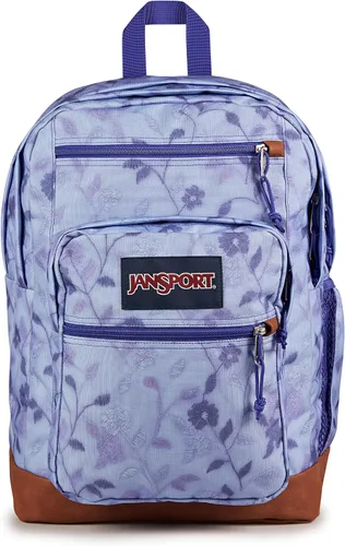 Vista 19 de JanSport Mochila genial con funda para laptop de 15 pulgadas, mochila grande para computadora con 2 compartimentos, correas ergonómicas, Negro