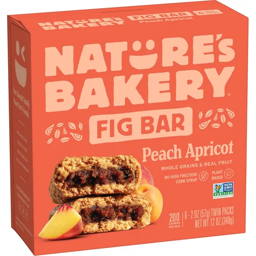 Vista 21 de Nature's Bakery Barra de higos, manzana y canela, 2 oz manillar de bicicleta