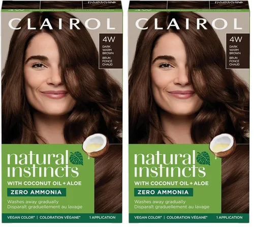 Vista 70 de Clairol Natural Instincts - Tinte semipermanente para el cabello, color negro 2, paquete de 1 unidad