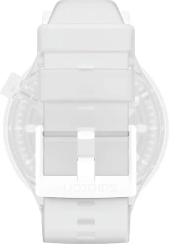 Vista 5 de Swatch Swiss Quartz - Correa de silicona transparente