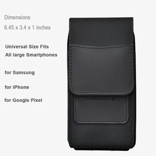 Vista 7 de Funda protectora para teléfono con clip para cinturón es adecuada para iPhone 17/16/15/Pro/Max/14/Pro/Max/13/Pro/Max/12 Samsung Galaxy S21 Ultra