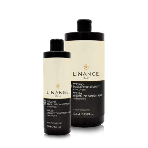 Vista 2 de LINANGE Champú Volcano Black Carbon (16.9 oz)