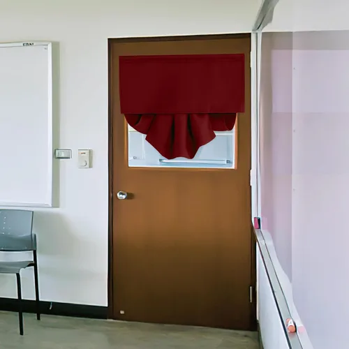 Vista 17 de RYB HOME Cortinas de oscurecimiento de habitación para puerta francesa, cortinas de ventana para puertas de vidrio, aislamiento térmico, cortina