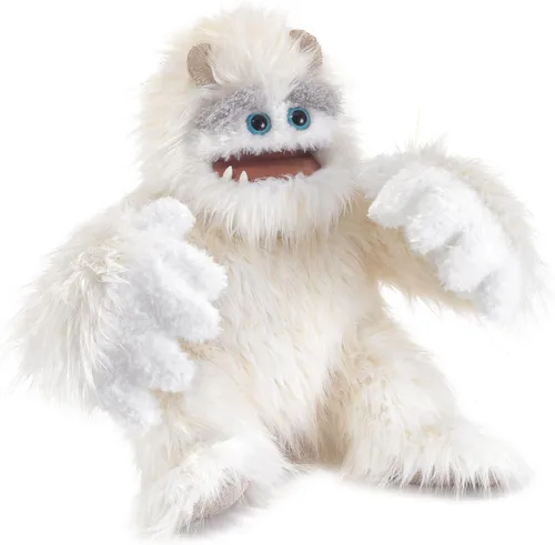 Vista 2 de Folkmanis Yeti - Marioneta de mano, color blanco