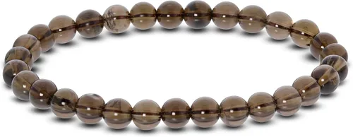 Vista 189 de Gem Avenue Handmade Round Bead Stretch Bracelet Unisex Natural Stone Beaded Jewelry for Men & Women, Elastic Wristband for Daily Wear