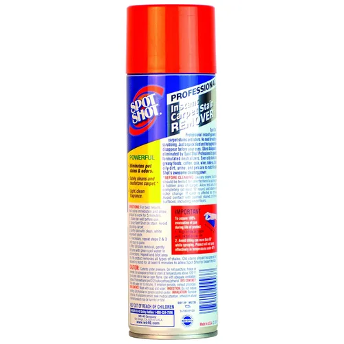 Vista 2 de Spot Shot - Aerosol profesional para eliminar manchas de alfombras instantáneas, 18 onzas