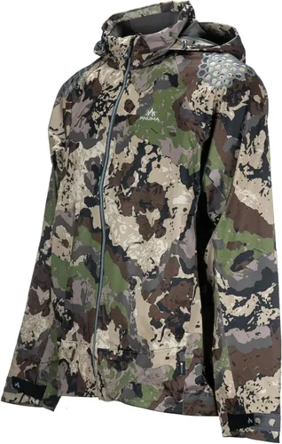 Vista 2 de Pnuma Outdoors 3L Element Proof Rain Jacket, 100% Waterproof, Breathable, 3-Piece Hood, (3L-JK)