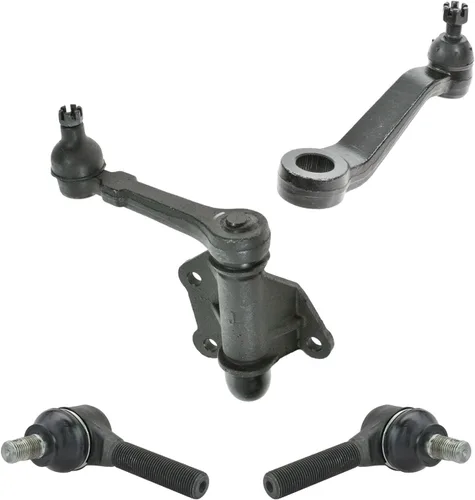 Vista 305 de TRQ Kit de dirección delantera con barra de acoplamiento de fuelle de piñón y cremallera compatible con Toyota Echo 2000-2005