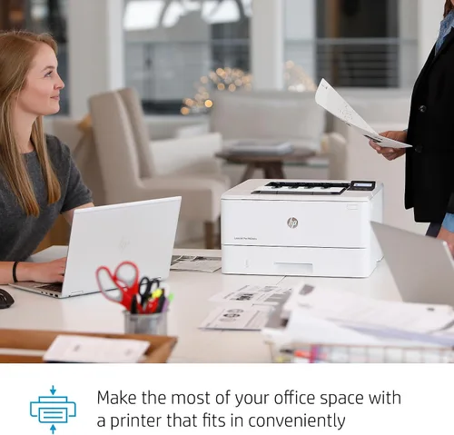 Vista 8 de HP - Laserjet Pro M404dn - Impresora láser monocromática con Ethernet integrado e impresión de doble cara, Negro talla única