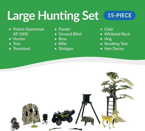 Vista 2 de Big Country Toys Título Gran Set de Caza - Juguetes de Caza para Niños y Niñas de 3 Años en Adelante