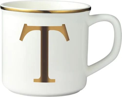 Vista 14 de Taza de Café de Cerámica Miicol 16 oz, Taza de Café Monograma, Taza de Té con Inicial Dorada, Taza de Té Personalizada, Regalo Único, Taza Grande