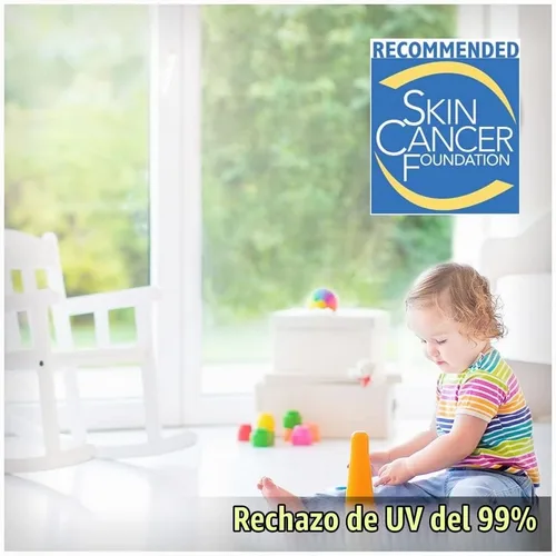 Vista 2 de BDF S2M - Película transparente para ventana con bloqueo UV, 24 pulgadas x 12 pies