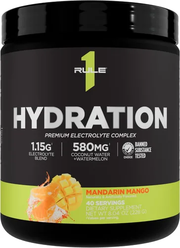 Vista 9 de Rule 1 Proteins Hidratación en polvo, 30 porciones (fresa kiwi)