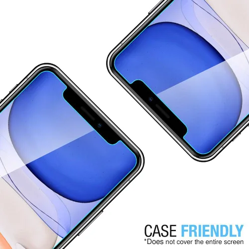 Vista 6 de Fotbor Película de vidrio templado de privacidad para iPhone XR/iPhone 11, [2 unidades] Protector de pantalla de 6.1 pulgadas