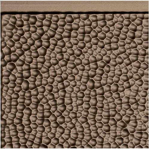 Vista 22 de FASÄDE Panel decorativo de vinilo martillado para salpicadero en ónix cepillado (muestra de 6 x 6 pulgadas)