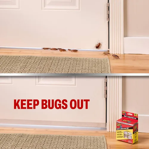 Vista 4 de Flex Seal Cinta de Sellado contra Corrientes de Aire y Aislamiento, Flexible, de Goma, Tira Resistente a la Intemperie para Ventanas, Puertas