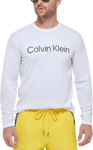 Vista 6 de Calvin Klein Manga larga para hombre ligera secado rápido protección UPF 40