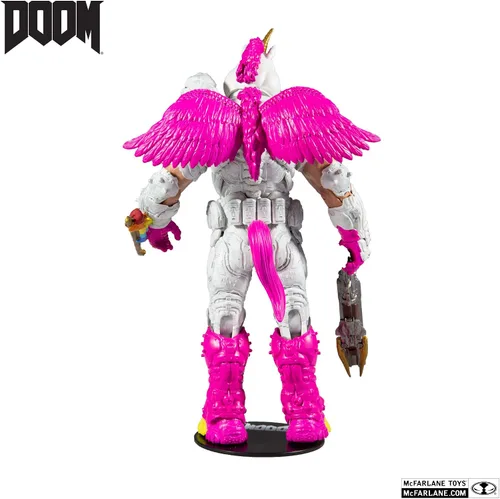 Vista 3 de McFarlane Toys Doom Slayer: Figura de acción DOOMicorn