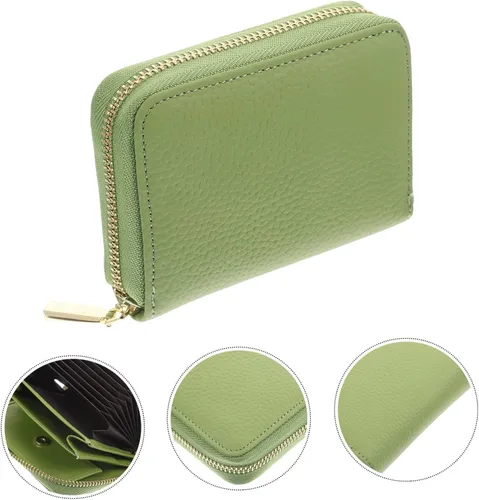 Vista 7 de EXCEART 3pcs Wallet Portable Delicate Bag Change Storage Holder Coin Container Change Coin Pouch Holder Case Convenient Bag Change Storage Pouch