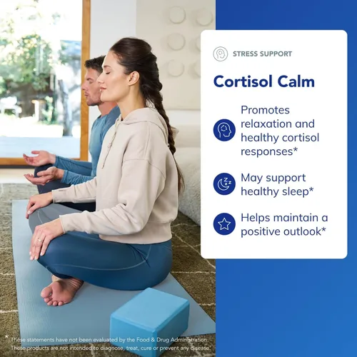 Vista 3 de Pure Encapsulations Cortisol Calm - Apoya la salud y la relajación del cortisol - Contiene Ashwagandha y L-teanina - Sueño reparador - 60 cápsulas