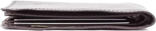 Vista 7 de Big Skinny Billetera delgada de cuero para hombre, con capacidad para hasta 30 tarjetas