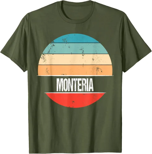 Vista 5 de Camiseta Montería Colombia City Trip, Negro