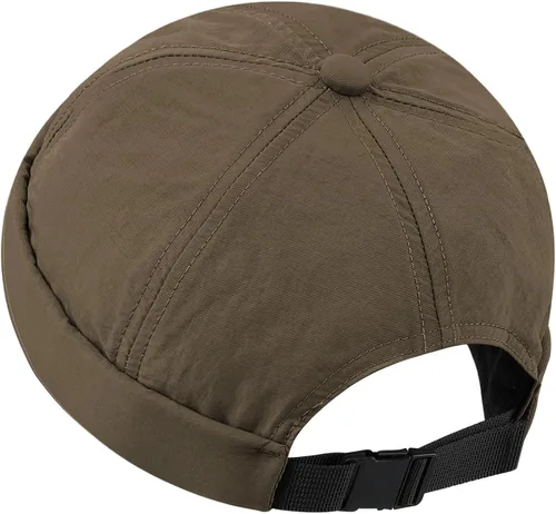 Vista 14 de Croogo Gorra Docker de secado rápido, ligeros, transpirables, sin ala para hombre Ct81-negro