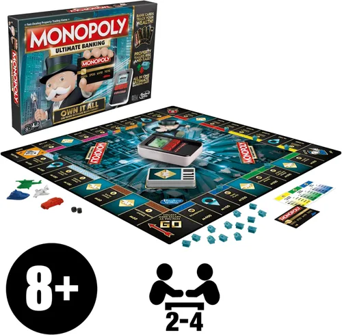 Vista 3 de Juego Monopoly Edición Ultimate Banking (versión en inglés)