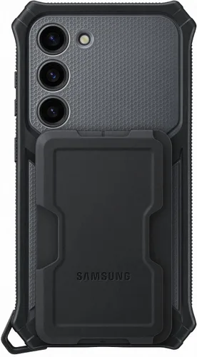 Vista 5 de Samsung Funda con marco para Galaxy S23+ Negro