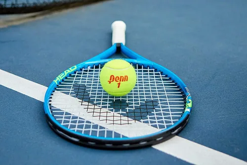 Vista 5 de HEAD Speed Kids - Raqueta de tenis preencordada para principiantes, raqueta de equilibrio de luz Jr, embalaje sin frustraciones, 25 pulgadas, azul