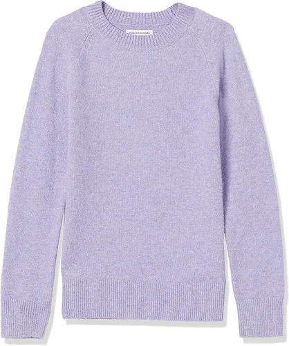 Vista 5 de Tienda Essentials Suéter de cuello redondo de manga larga suave al tacto para mujer