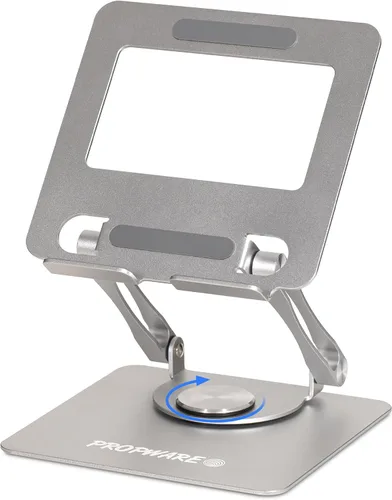 Vista 9 de Soporte giratorio para tableta para iPad/Kindle/iPhone de 13 a 4.7 pulgadas, soporte ajustable para tablet para escritorio, cocina, PC, accesorios