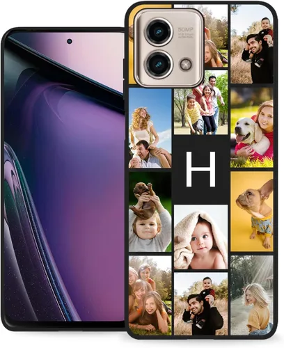 Vista 31 de Funda personalizada para Motorola Moto G Stylus 5G con nombre de foto y texto – GStylus 5G personalizada para teléfono móvil/smartphone/teléfono