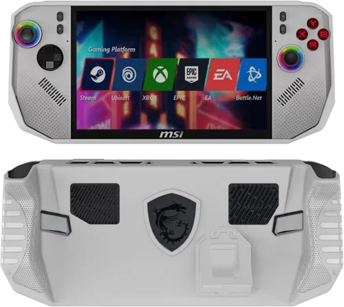 Vista 8 de Hzycwgone TPU Protective Case Grip Skin for MSI Claw A8 BZ2EM 2025, Black