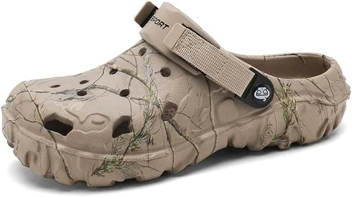 Vista 9 de Zuecos con soporte de arco para hombre y mujer, sandalias deportivas para exteriores, zapatos de jardín para adultos