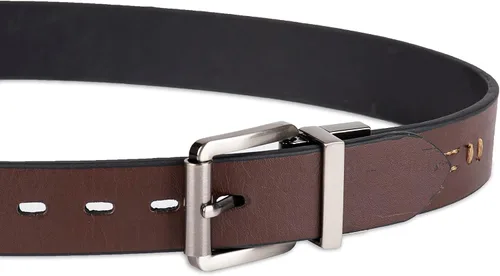 Vista 4 de Levi's Cinturón para niños grandes, cinturón reversible dos en uno informal apto para la escuela