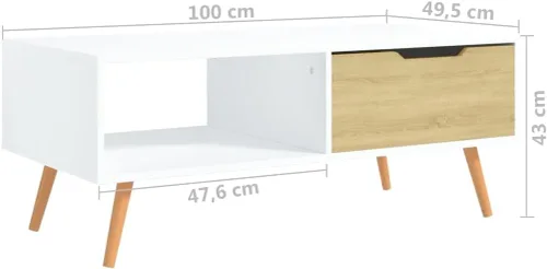 Vista 2 de Mesa auxiliar, mesa de centro elevable, mesa de centro cuadrada adecuada para sala de estar, oficina, balcón, estudio, sala de estar familiar