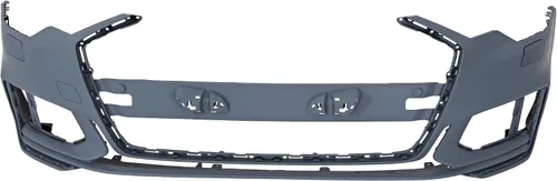 Vista 11 de Garage-Pro Cubierta de parachoques compatible con Audi A4 2017-2019, A4 Quattro para modelos sin paquete S-Line, sin sensor de ayuda