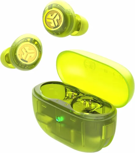Vista 11 de JLab Go Pop ANC Auriculares inalámbricos verdaderos & Estuche de carga, Negro, Cancelación activa de ruido, Controladores de 10mm, Conexión dual