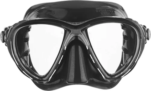 Vista 16 de Cressi Máscaras de buceo con lentes de lágrima inclinadas para una mayor visibilidad hacia abajo, evolución del aire y los ojos: fabricadas en Italia