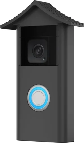 Vista 2 de Gusfeliz Funda de silicona para timbre de batería Ring 2024, a prueba de golpes, protección para todo tipo de clima
