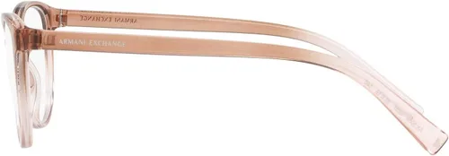 Vista 4 de Armani Exchange Ax3053 - Marco cuadrado para gafas graduadas para mujer